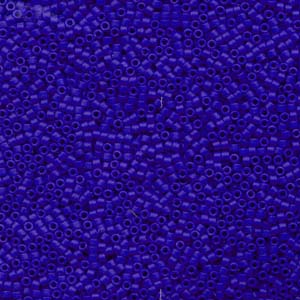 DB756 - Miyuki Delica Beads - matt opaque royal blue