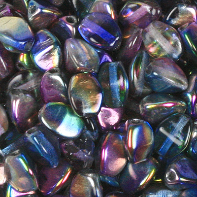 GBPCH-225 - Czech pinch beads - magic blue pink (magic blueberry)