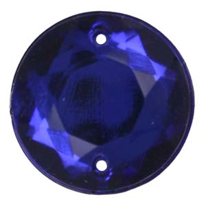 PES16 - 15mm round plastic stone