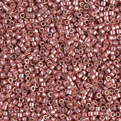 DB1839 - Miyuki Delica Beads - duracoat galvinized dark coral