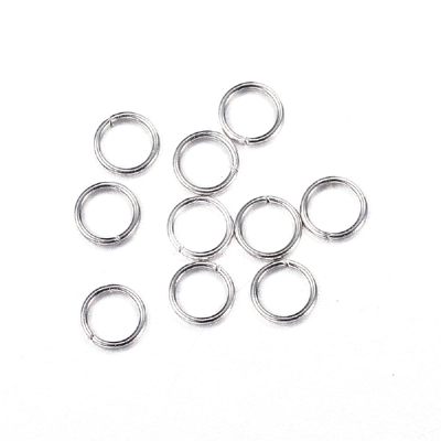 JF17A-STST-2 - 304 Stainless Steel Jump Rings - Stainless Steel colour
