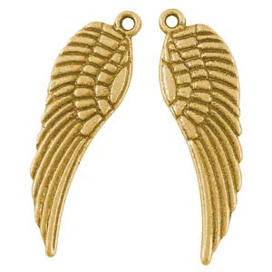 MEP1-1 - angel wings, medium - gold