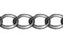 C2-2 - curb chain 5.5mm link, 1.2mm wire - silver