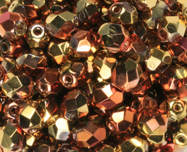 Category 8mm Czech Fire-polished Beads