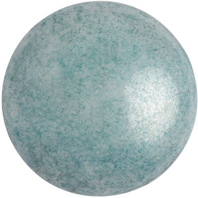 GCPP25-354 Cabochons par Puca - chalk blue lustre
