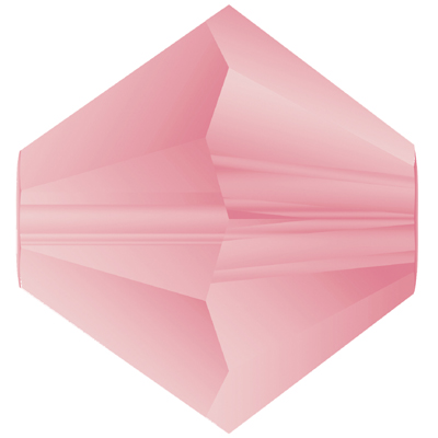 PCBIC04 PL M 2 - Preciosa crystal bicones - rose matt