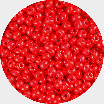 SB10-147 Preciosa Czech seed beads - Terra Intensive Red