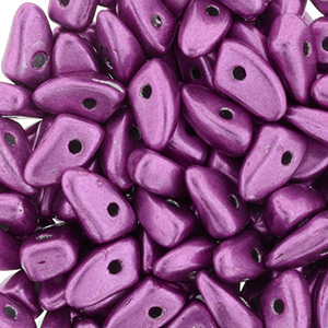 GBPR-621 Prong beads - Saturated Metallic Pink Yarrow