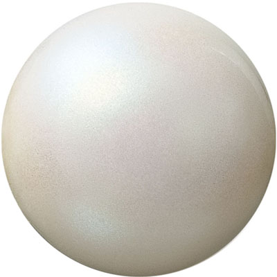 PCPRLR08 PCOLS - Preciosa Crystal Nacre Round Pearls - Pearlescent Colours