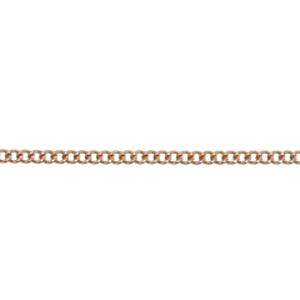 JF45-7 - curb chain necklets - rose gold