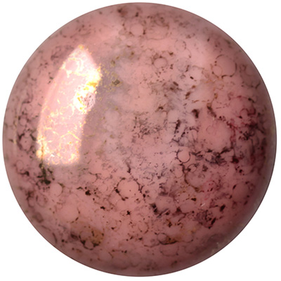 GCPP25-456 - Cabochons par Puca - opaque rose bronze