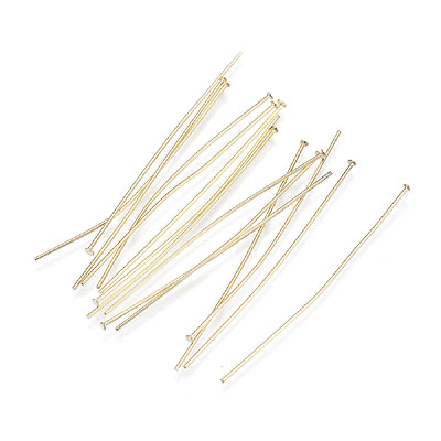 JF18-STST-1 - 304 Stainless Steel Flat Head Pins - Gold Colour
