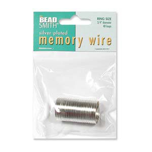MWR-2 - memory wire ring - silver