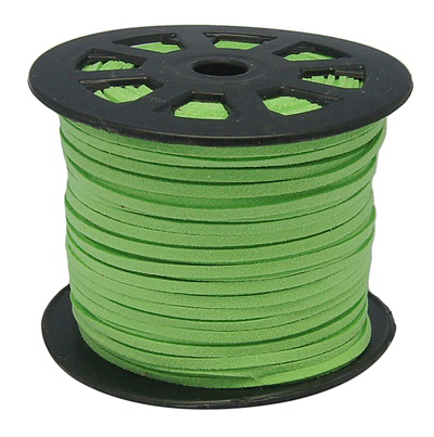 FSC LGRN - faux suede cord - lime green