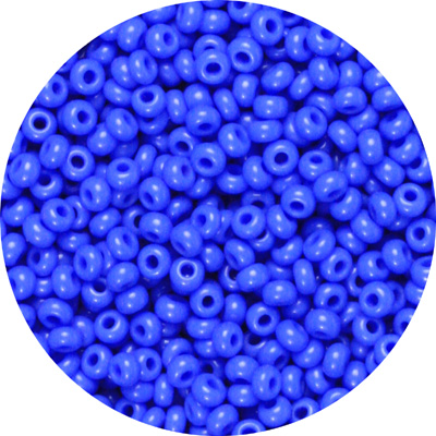 SB8-53 - Preciosa Czech seed beads - opaque lavender blue