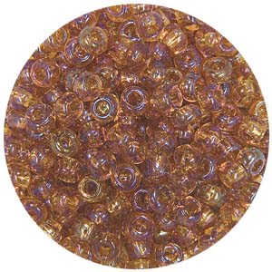 SB10-89 - Preciosa Czech seed beads - smoked topaz AB