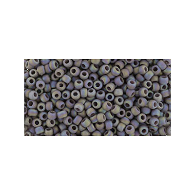SB15JT-2638F - Toho size 15 seed beads - semi-glazed rainbow lavender