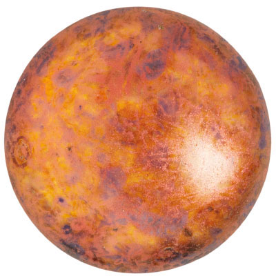 GCPP25-789 - Cabochons par Puca - crystal copper spotted