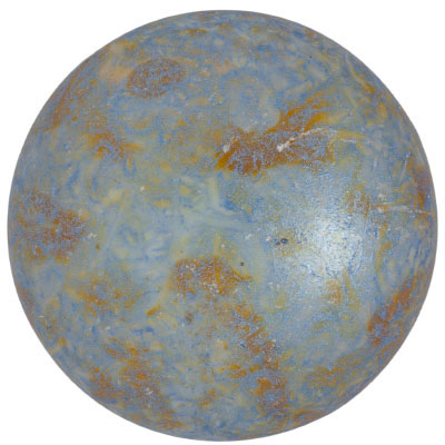 GCPP14-792 - Cabochons par Puca - opaque blue/green spotted