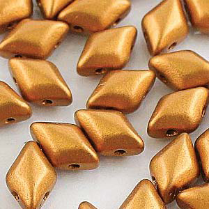 GBGDUOM-247 - Mini Gemduos - crystal gold bronze matt metallic