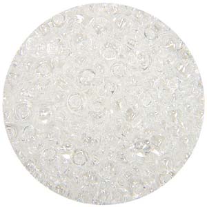 SB10-26 - Preciosa Czech seed beads - transparent crystal