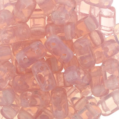 CMBK-80 - CzechMates brick beads - pink opal