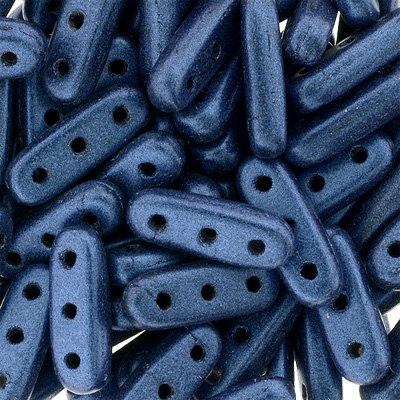 CMBM-275 - CzechMates Beam Beads - Metallic Suede Blue