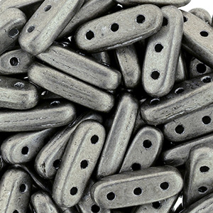 CMBM-615 - CzechMates Beam Beads - Saturated Metallic Sharkskin