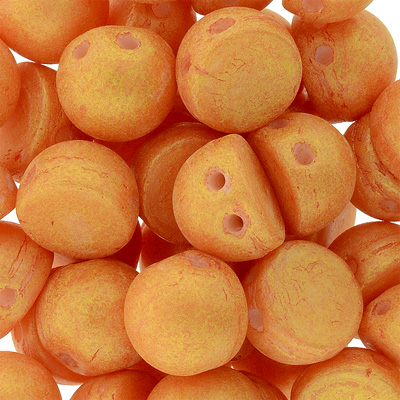 CMCAB-594 - CzechMates Cabochons - Pacifica Tangerine