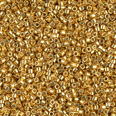 DB1832 - Miyuki Delica Beads - duracoat galvinized gold
