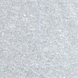 DB231 - Miyuki Delica Beads - white ceylon lined crystal