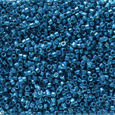 DB2514 - Miyuki Delica Beads - duracoat galvinized dark Capri blue