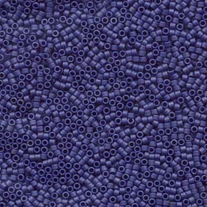 DB377 - MiyukiDelica Beads - matt metallic dark grey blue