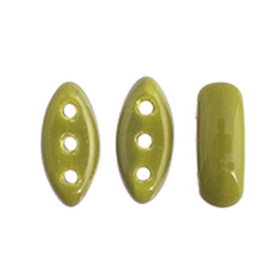 GBCAL-184 - Czech Cali Beads - olive opaque