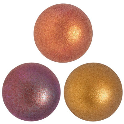 GCPP18-232 - Cabochons par Puca - crystal orange rainbow