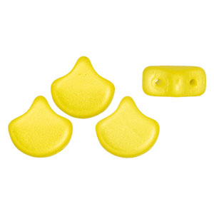 GBGNK-771 - Ginko Beads - chatoyant yellow