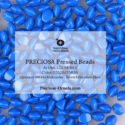 GBPCH-704 - Czech pinch beads - Terra Intensive Blue