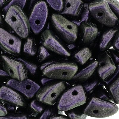 GBPR-572 - Prong beads - Polychrome Blackcurrant