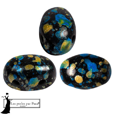 GBSPP-947 - Samos par Puca - enamel blue and yellow