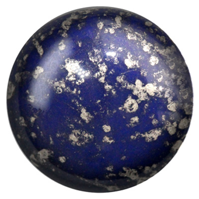 GCPP18-760 - Cabochons par Puca - opaque dark sapphire silver