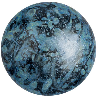 GCPP18-797 - Cabochons par Puca - metallic matt blue spotted