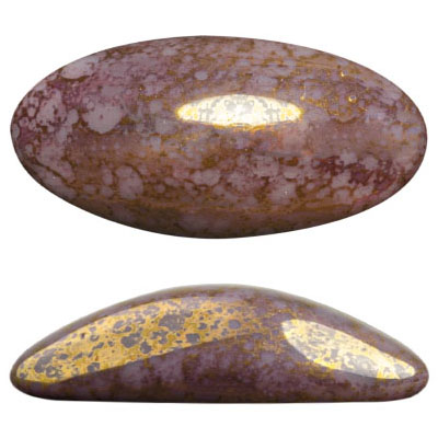GCPP20-455 - Athos Cabochons par Puca - opaque amethyst bronze