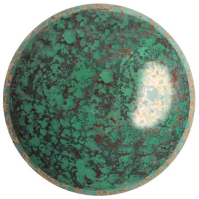 GCPP18-821 - Cabochons par Puca - frost jade bronze