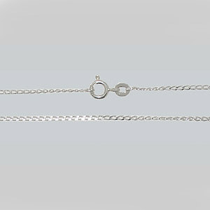 JF46-ss - cable chain necklets - sterling silver