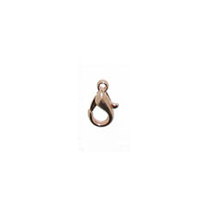 JF84B-7 - small lobster claw clasps - rose gold