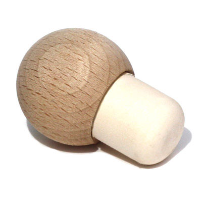 LPPP-WB-BSTOP - Wooden base for Orchid Bottle Stopper