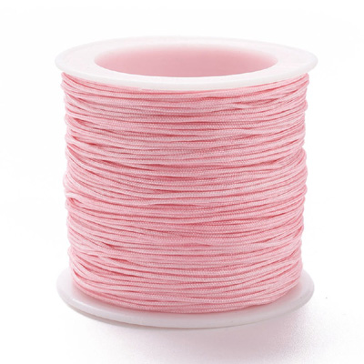 NBC-1 LTPNK - Nylon bead cord - light pink