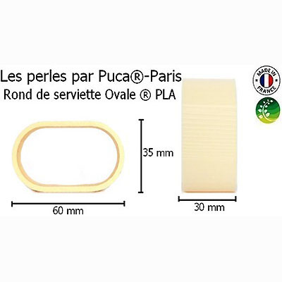 LPPP-PB-NAP-O - PLA Base for Oval Napkin Ring 