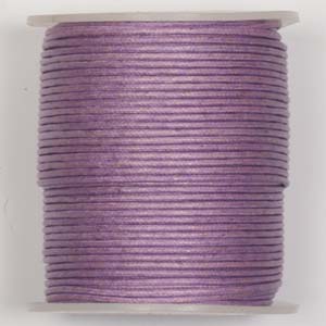 WCC-2 LIL - waxed cotton cord - lilac