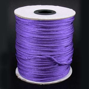 NBC-2 PUR - Nylon bead cord - purple